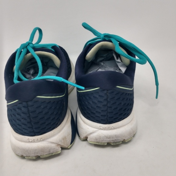Women's Brooks Ravena 9 Blue Green Running Shoes S - Picture 4 of 8